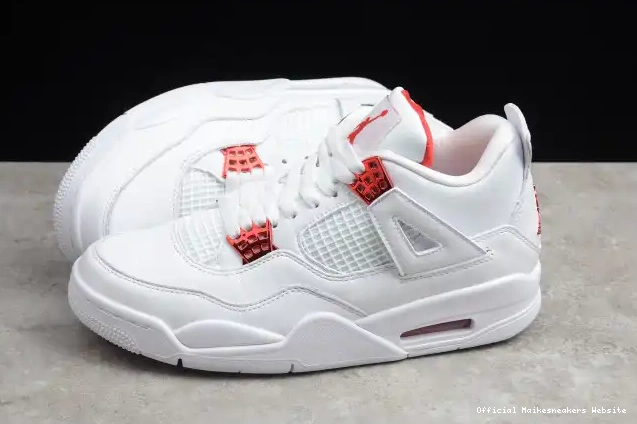 Official Maikesneakers Metallic CT8527-112 Air Jordan Red 4 0323